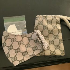 Gucci Face Mask with carry bag